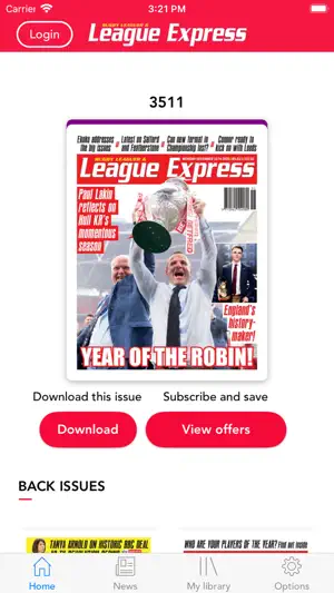League Express screenshot 1