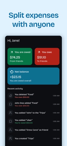 SplitFam: Split Expenses screenshot