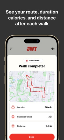 JWT – Japanese Walking Timer Screenshot 3 of 7