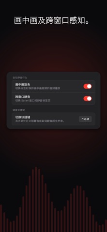 Auto Mute Tab For Safari screenshot