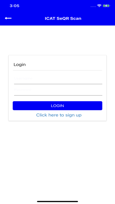Screenshot #2 pour ICAT SeQR Scan