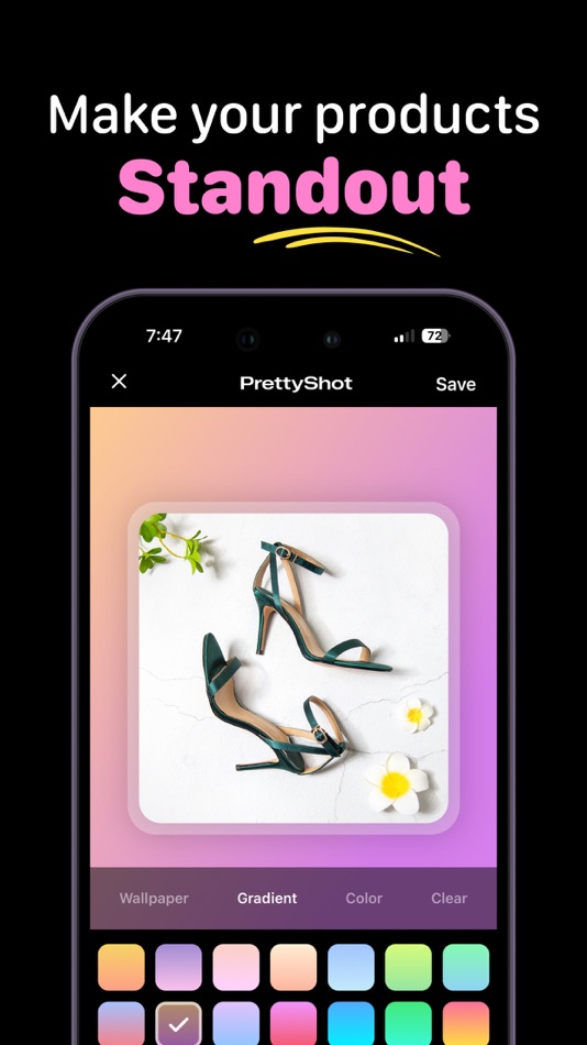 #5. Screenshot - PrettyShot (iOS) 由: Austine Amah