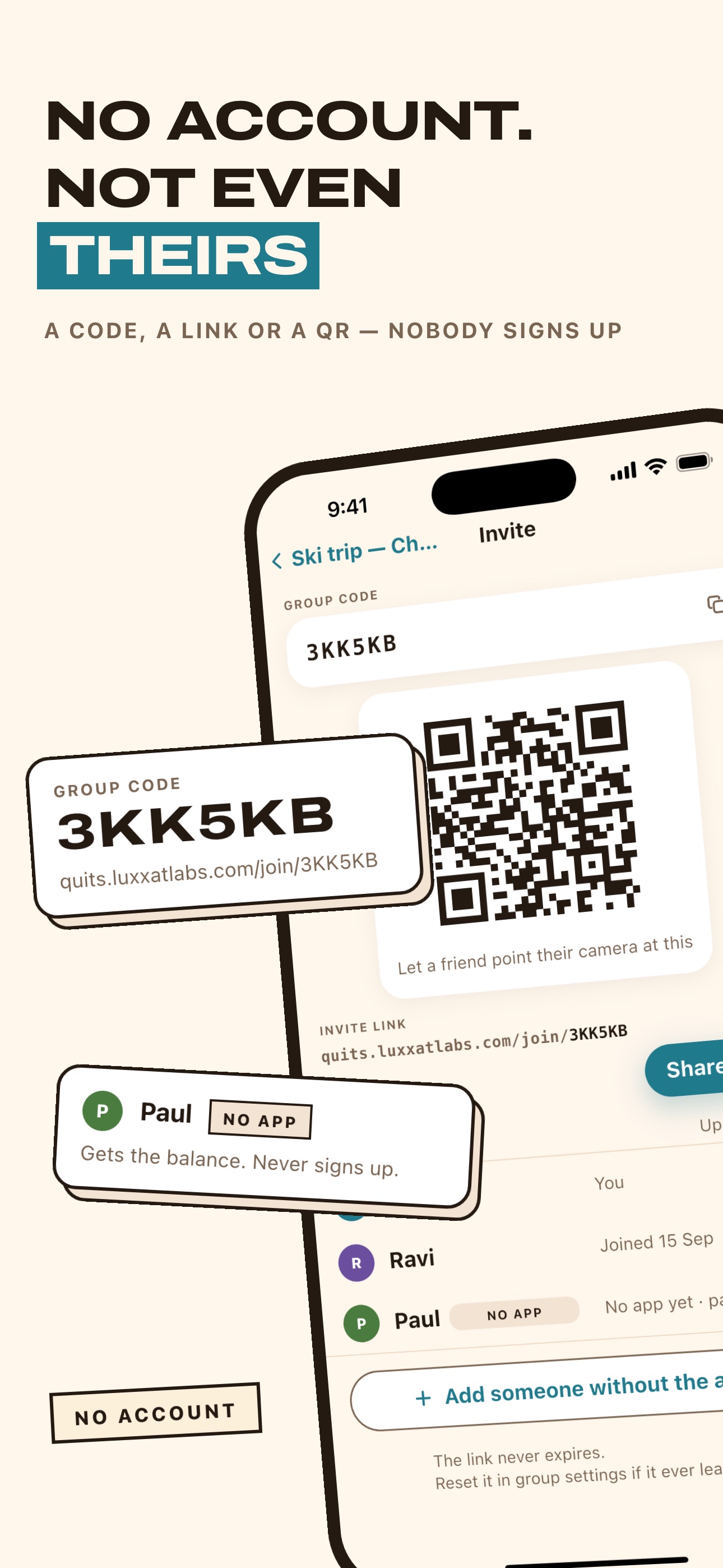 Screenshot 4 of Quits: Split Expenses & Bills