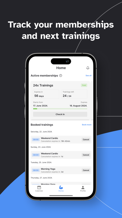 Screenshot #1 pour Fitnest: Member