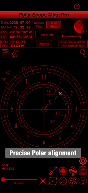 Polar Scope Align Pro screenshot 1
