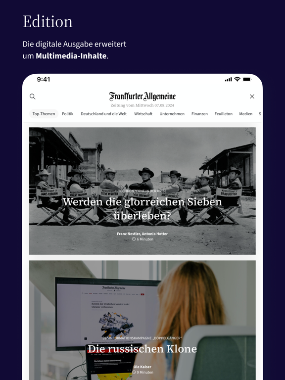 Screenshot #6 pour F.A.Z. Kiosk - App zur Zeitung