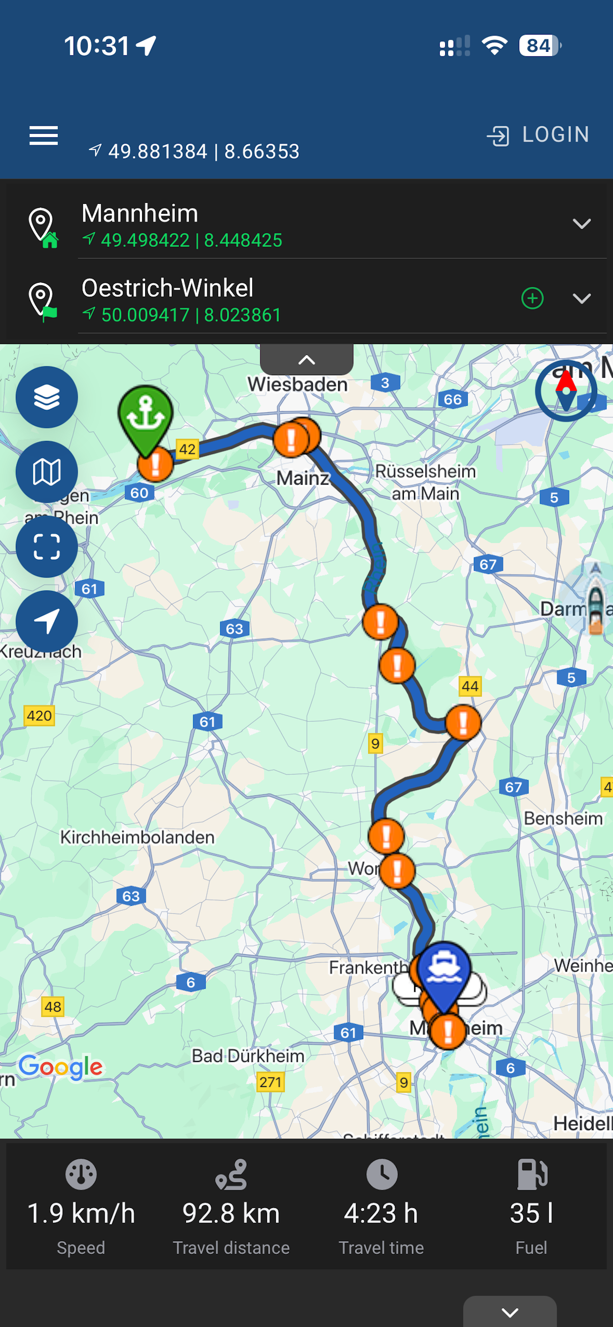 Boatrouting - Waterways