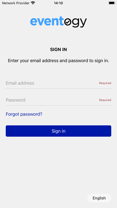 Screenshot 1 of Eventogy for DB Events App