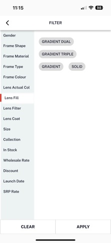 Eternity Lifestyles Sales app screenshot