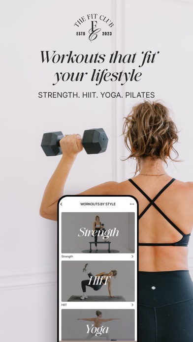 The FITclub by Yami Mufdi Screenshot