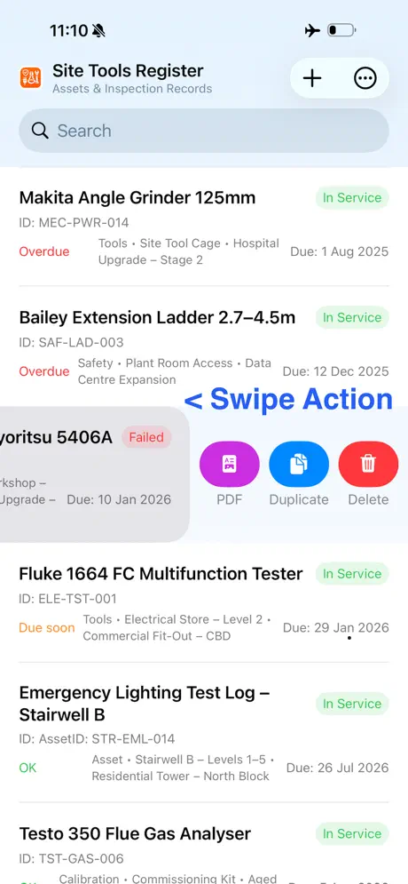 Site Tools Register 资产登记宝应用截图
