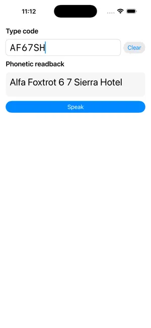 Phonetic Flashcard Trainer screenshot 1