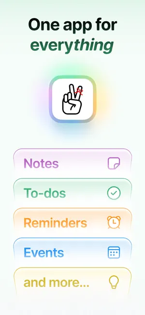 Twos: Quick Notes & Lists screenshot 1