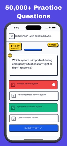 Practice MCAT screenshot