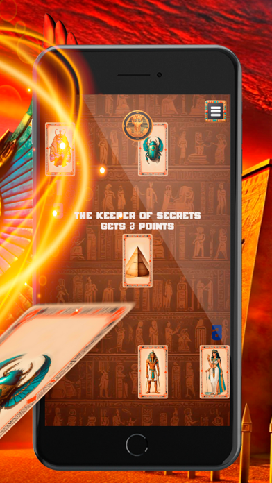 Secrets of Ra cards Screenshot