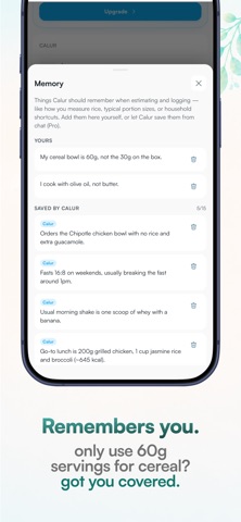 Calur: AI Calorie Tracker Screenshot 8 of 10