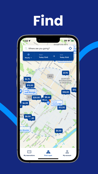 clicknpark iPhone screenshot 2 - Travel app