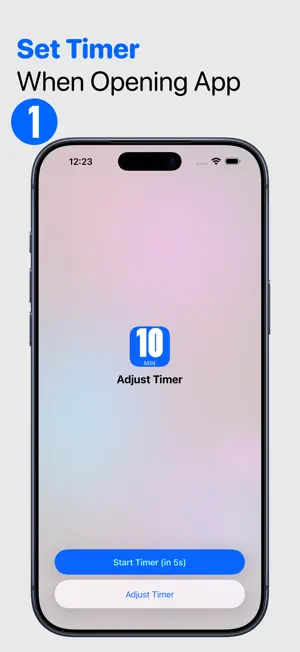 ScreenTimer Use App with Timer screenshot 2