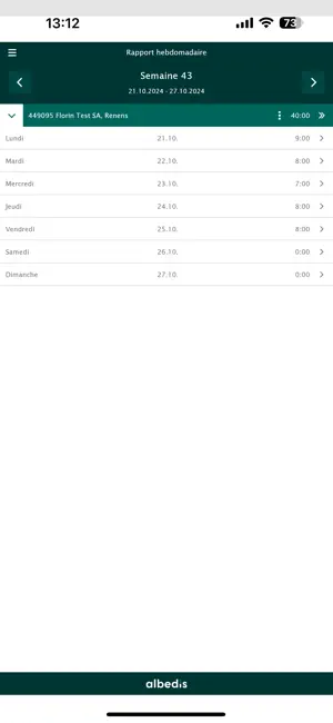 Easytime by Albedis screenshot 2
