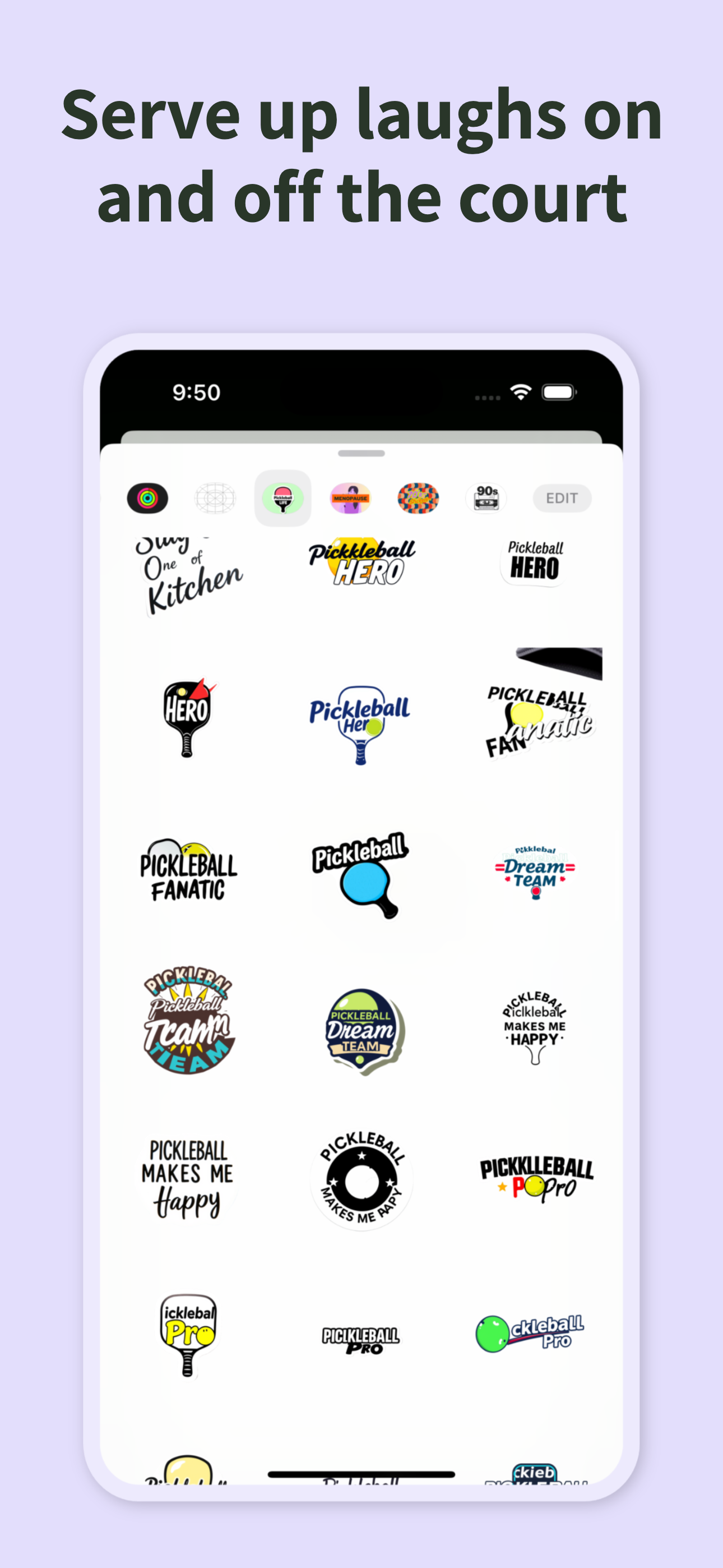 Pickleball Stickers