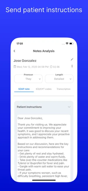 SOAPsuds: AI Medical Scribe screenshot 4