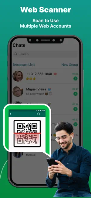 Web Scanner – Dual Messenger screenshot 1