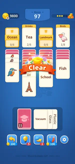 Word Solitaire Go screenshot 3