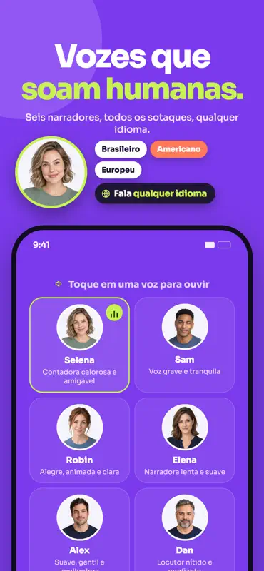 Leitor de Texto em Voz: Readvo screenshot 4 of 4