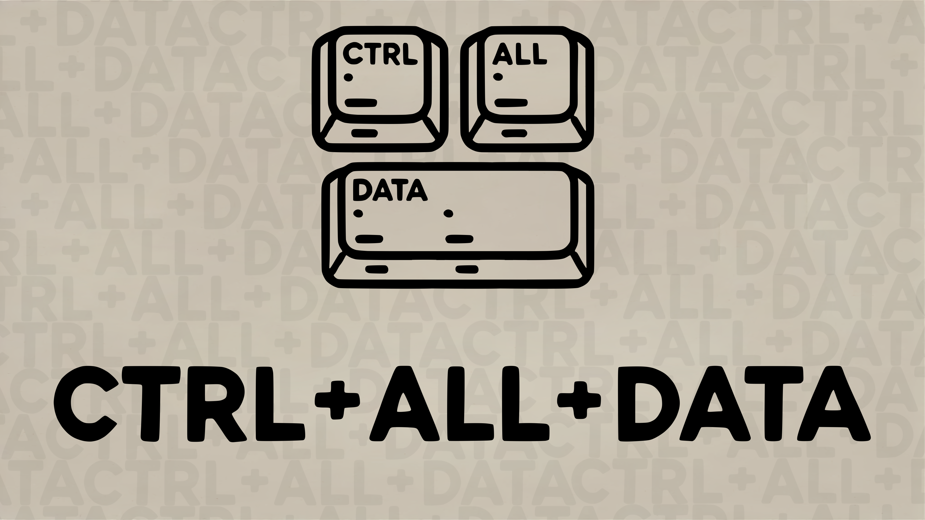 Ctrl+All+Data