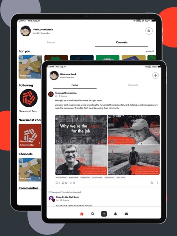 Patchwork: Your Social Media ipad screenshot 4