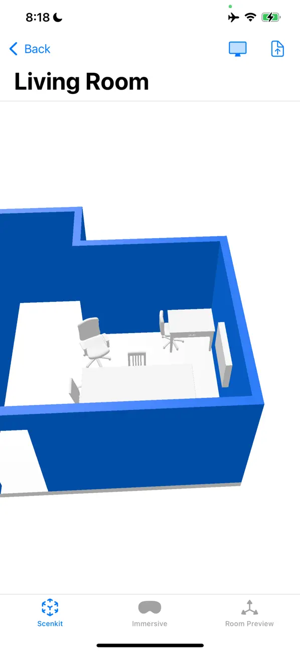 Developer Room Scan (iOS) Által: Taylor Medford