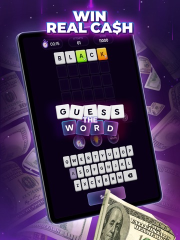 Guess the Word: Play For Cash iPad screenshot