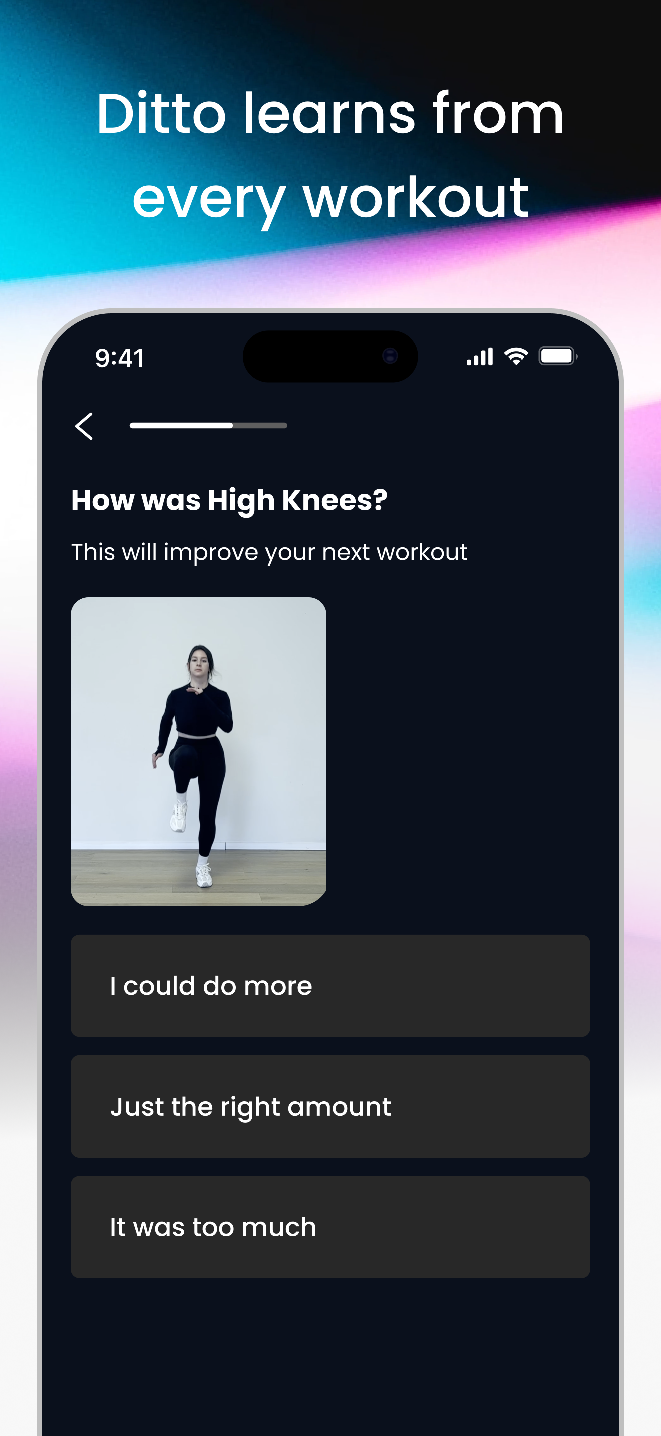 Ditto: AI Fitness Trainer