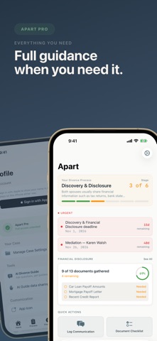 Divorce Tracker Guide - Apart screenshot