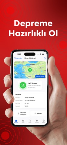 Depremix - Anlık Deprem Uyarı screenshot