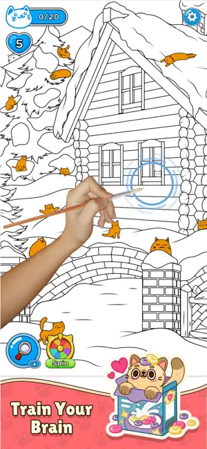 Cat's Journey - Hidden Object screenshot 3