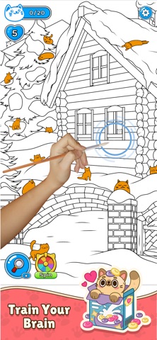 Cat's Journey - Hidden Object iPhone screenshot