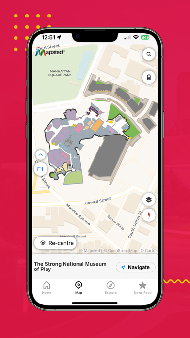 The Strong Museum Indoor Map Screenshot