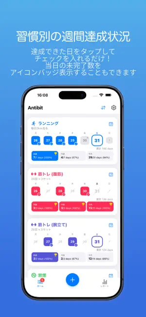 Antibit - 習慣化アプリ screenshot 3