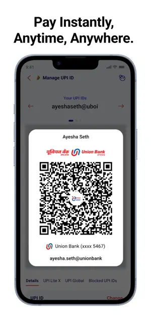 Union ease - Mobile Banking iPhone screenshot 4