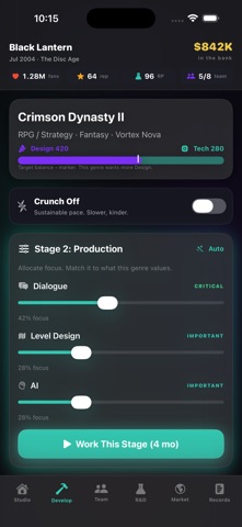 CRUNCH: Studio Tycoon screenshot 3