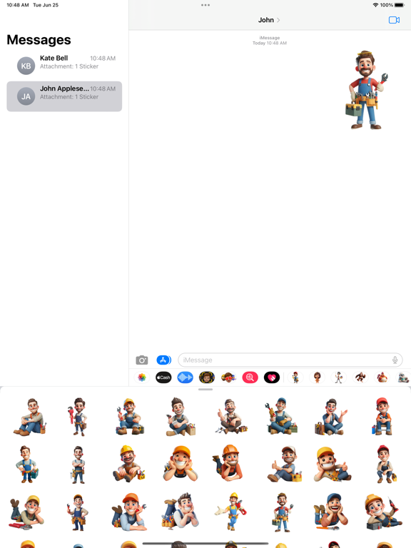 Screenshot #4 pour Happy DIY Stickers