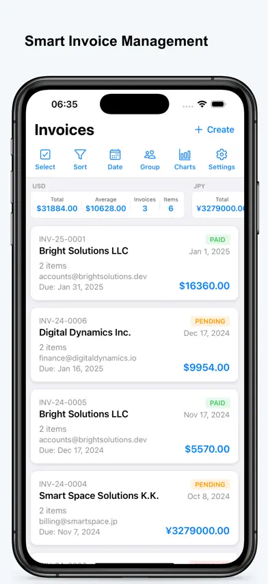 Invoice Maker - Easy & Fast screenshot 1