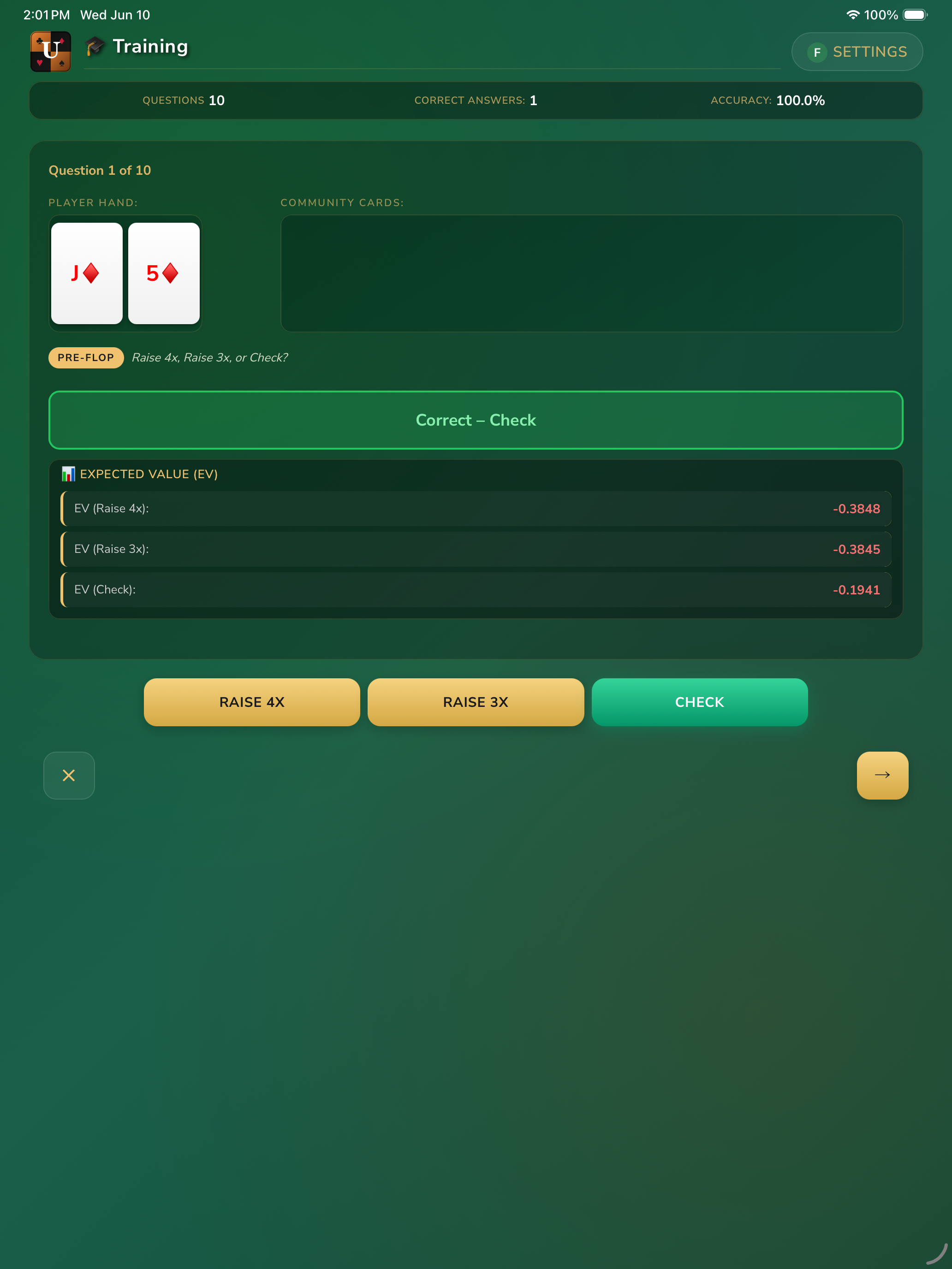 UPokerTrainer