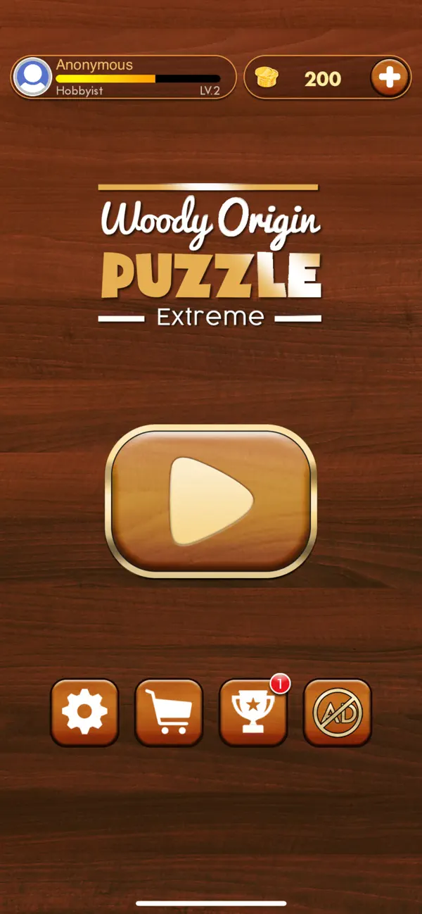 Screenshot #1 pour Woody Extreme Block Puzzle