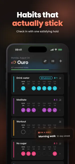 Ouro: Loop Habit Tracker screenshot 1