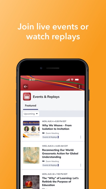 Weave: Social Fabric Project screenshot-3