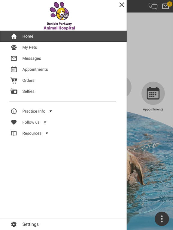 Daniels Parkway Vet iPad screenshot 5 - Business app