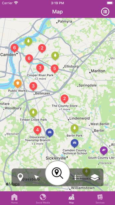 Camden County NJ Screenshot