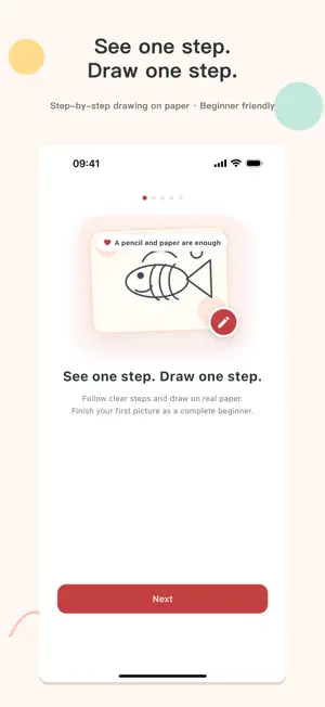 Learn to Draw on Paper screenshot 4